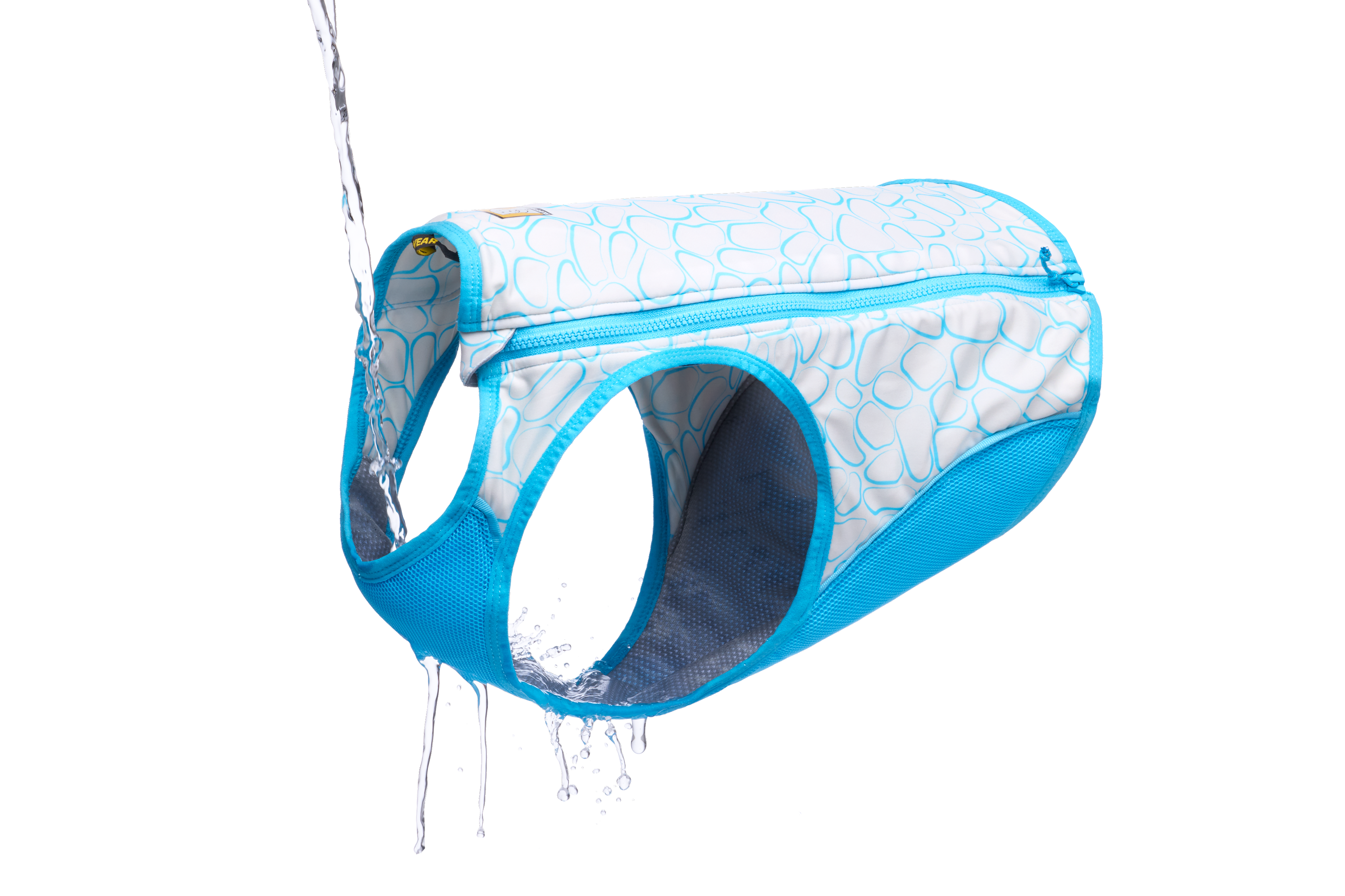 Swamp Cooler Zip™ Cooling Dog Vest Lightweight, form fitting - Dog.Dog.Cat.