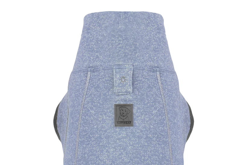 Ruffwear Hemp Hound Sweater - Fired Brick & Helio Purple - Dog.Dog.Cat.