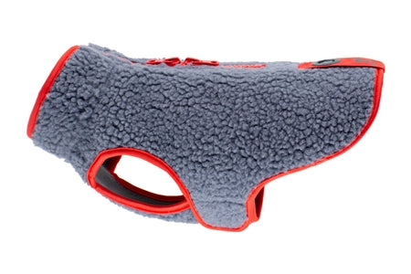 RC Pet Tundra Fleece Pullover - Dark Grey/Goji Berry - Dog.Dog.Cat.