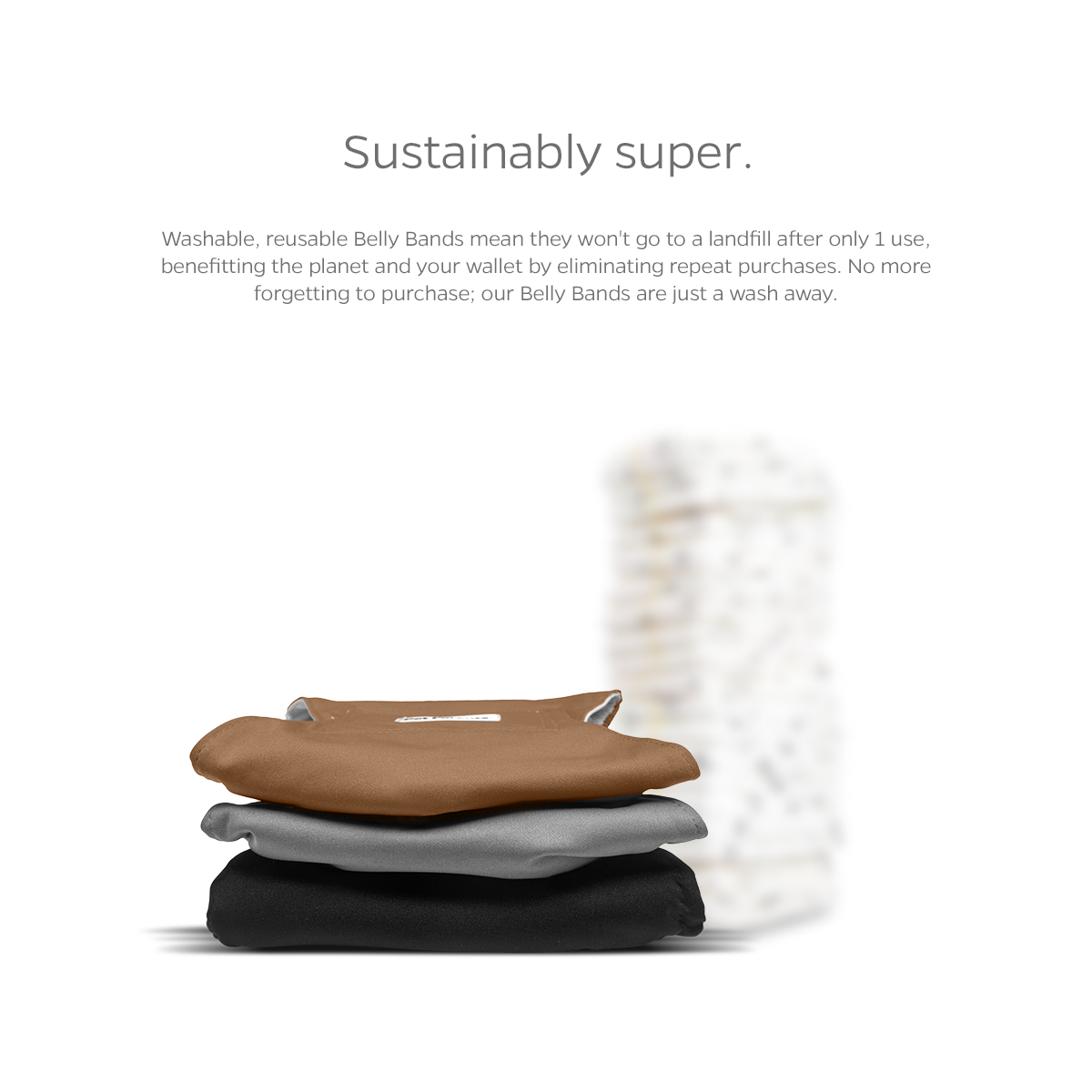 Pet Parents® - Belly Bands (3-Pack) + Extendrs®, Washable Dog Belly Bands - Dog.Dog.Cat.