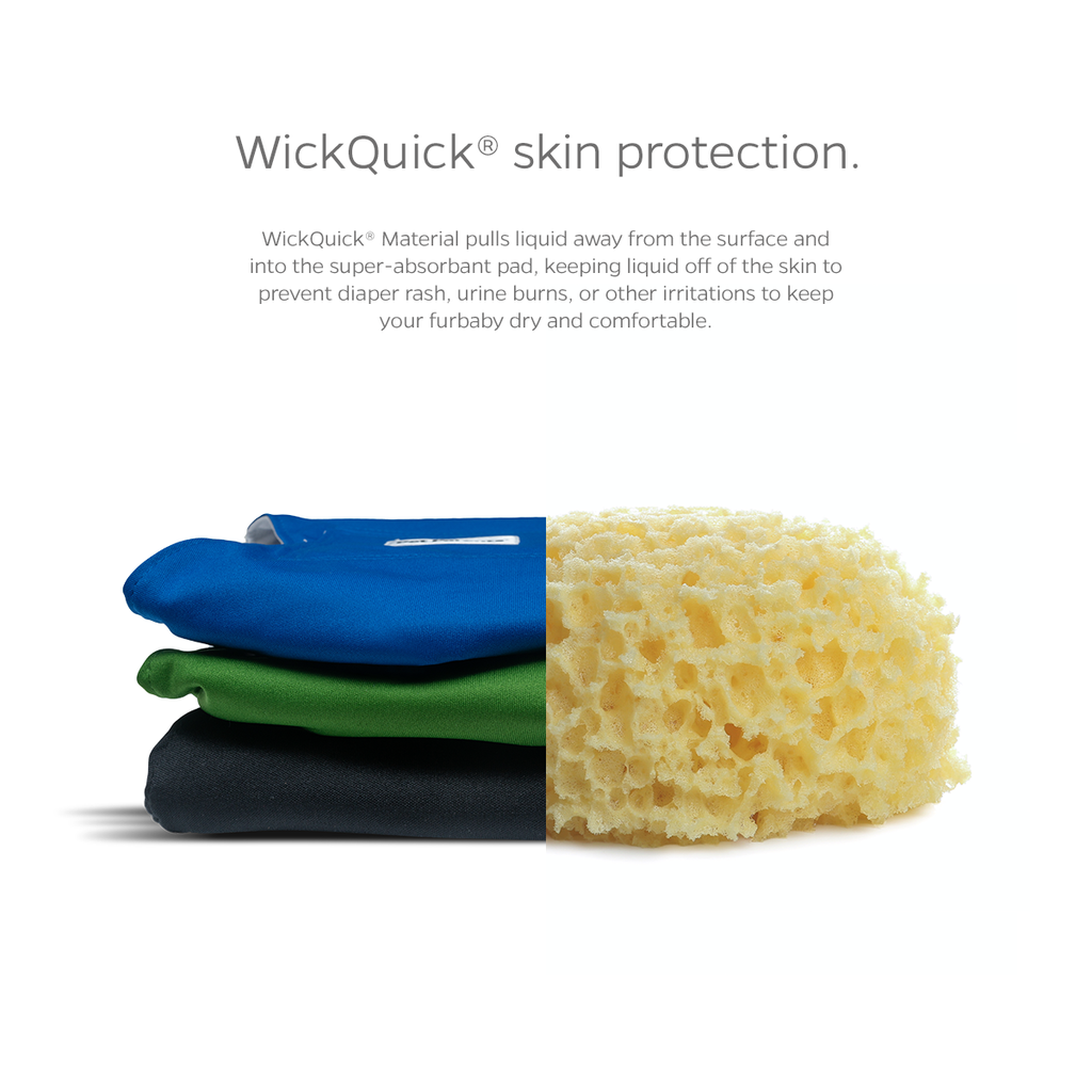 Pet Parents® - Belly Bands (3-Pack) + Extendrs®, Washable Dog Belly Bands - Dog.Dog.Cat.