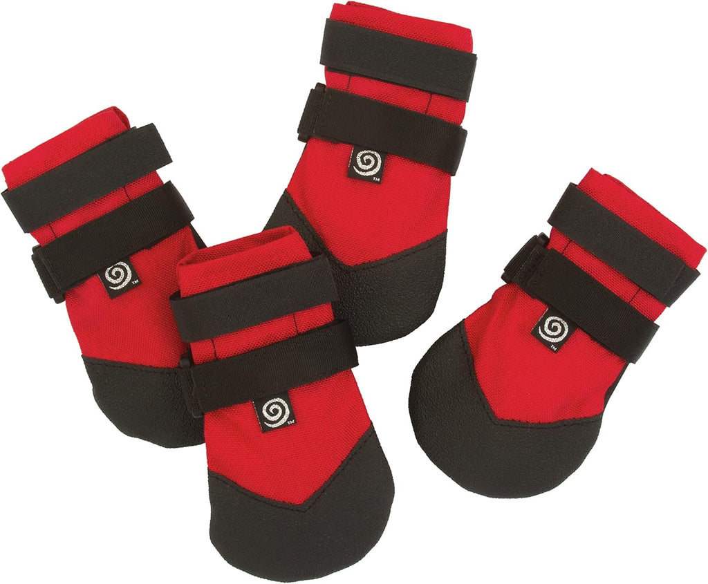 Ultra Paws Dog Boots (4boots) - Rugged Red - Dog.Dog.Cat.