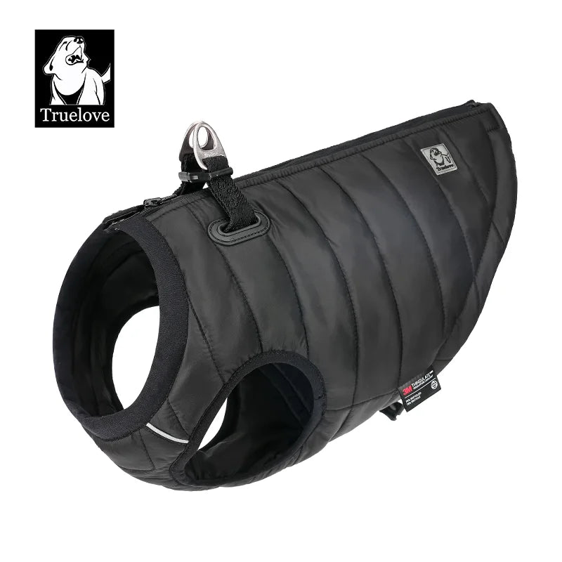 Truelove Warm and Durable Pet Winter Coat with Thinsulate Insulation and Harness Fused into One TLG2171 - Dog.Dog.Cat.