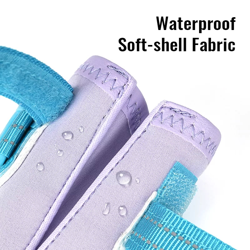 Truelove Outdoor Safety Shoes Reflective Straps and TPR Sole Waterproof Dog Booties  Style Number: TLS3963 - Dog.Dog.Cat.