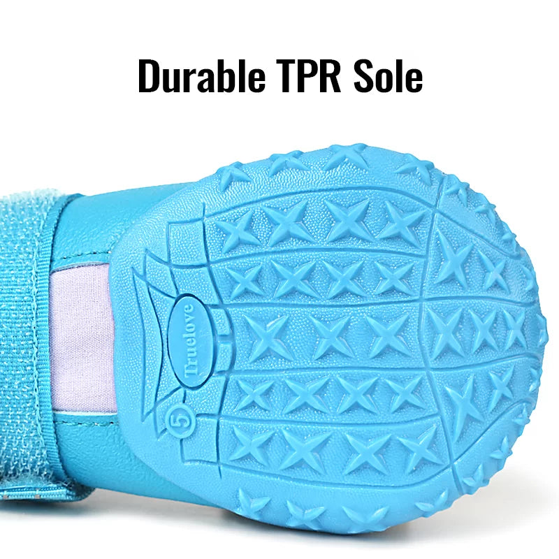 Truelove Outdoor Safety Shoes Reflective Straps and TPR Sole Waterproof Dog Booties  Style Number: TLS3963 - Dog.Dog.Cat.
