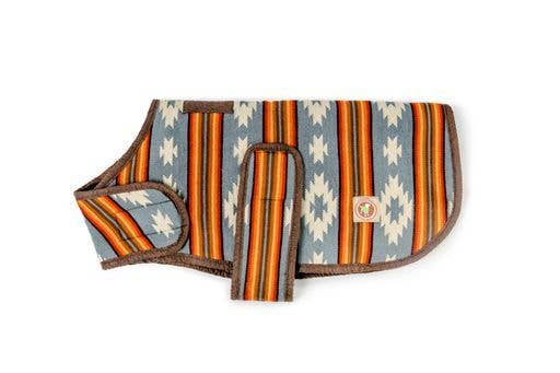Chilly Dog Dog Blanket Coat Denim Sunset - Dog.Dog.Cat.