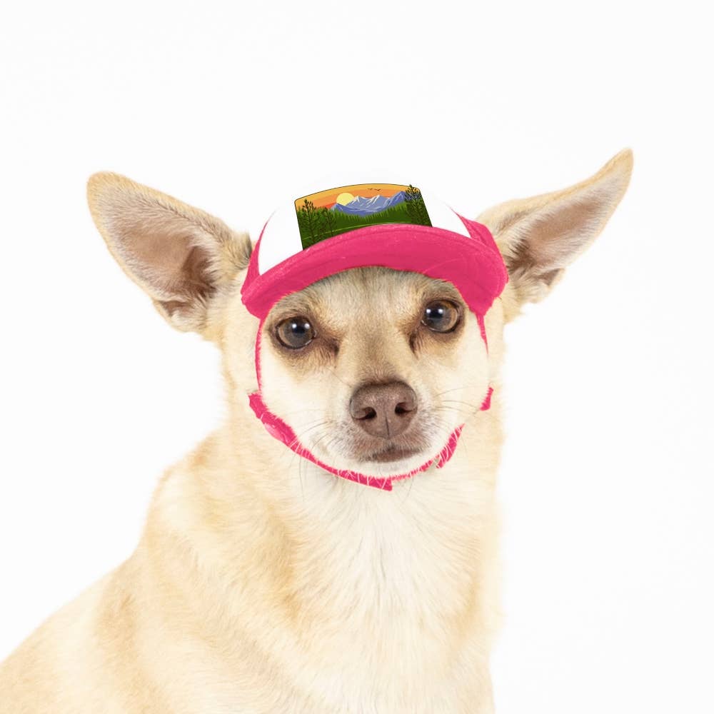 Mountain Lake Standard Lake Tahoe | Trucker Hat for Dogs - Dog.Dog.Cat.